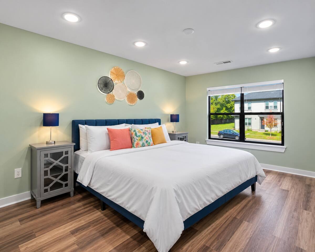 The Charlotte Townhouse, bedroom