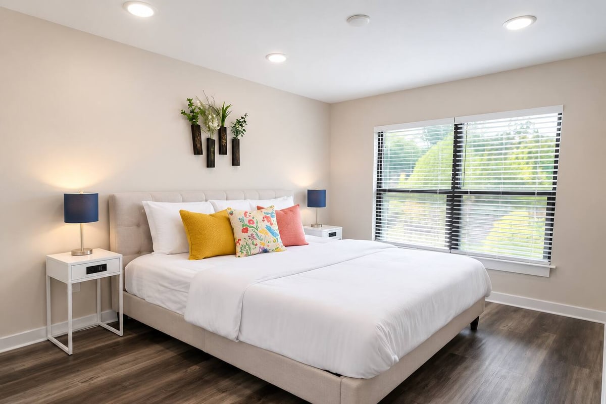 The Charlotte Townhouse, bedroom