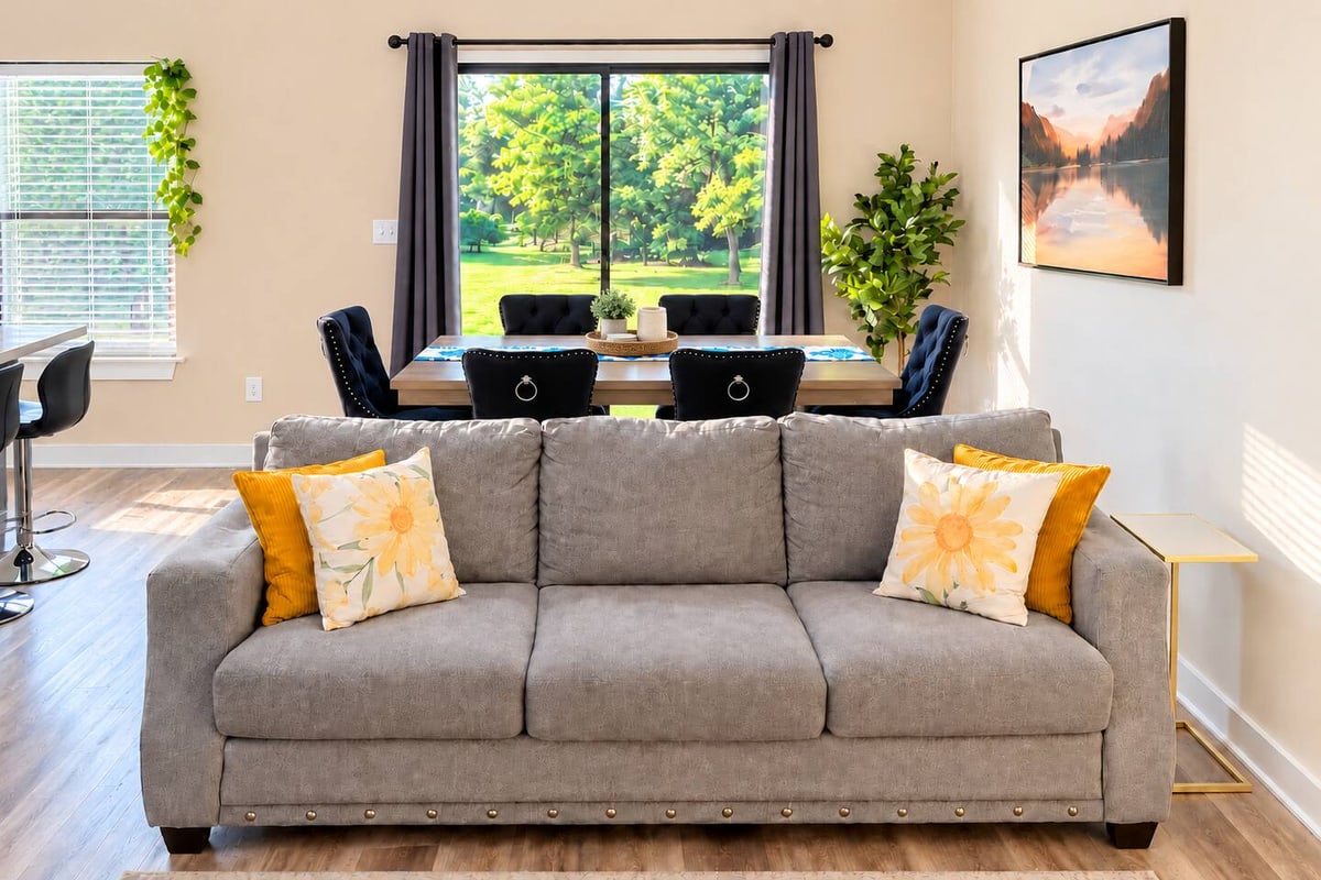 The Charlotte Townhouse, living room