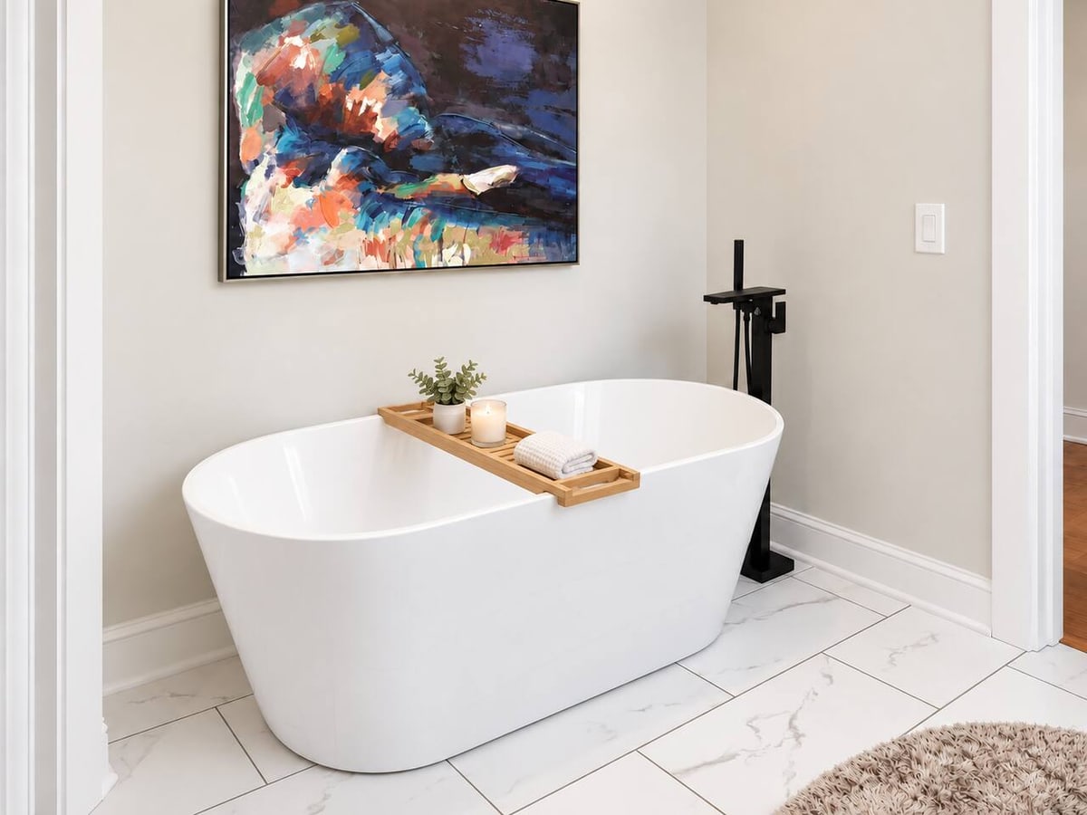 Atlanta Ranch Retreat, bathroom