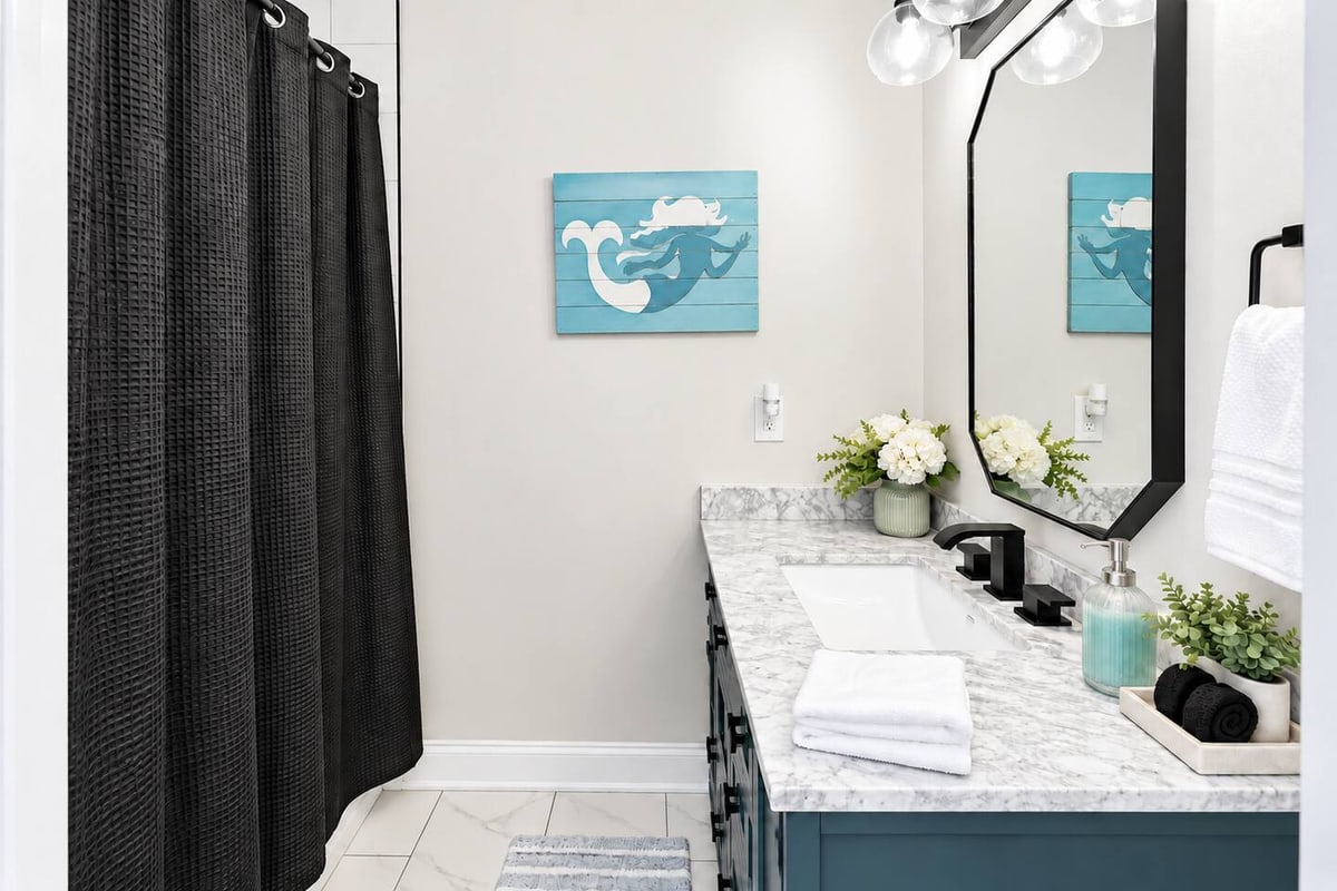 Atlanta Ranch Retreat, bathroom