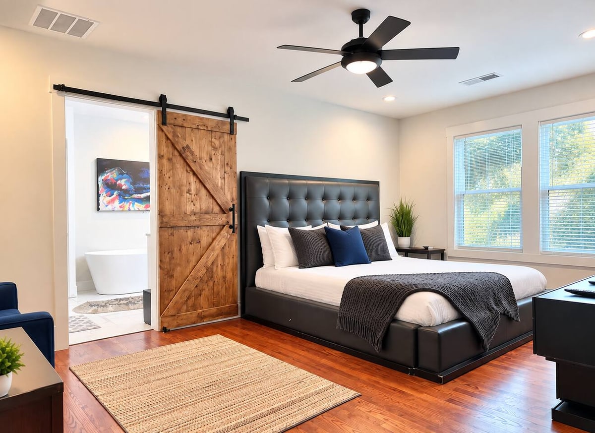 Atlanta Ranch Retreat, bedroom