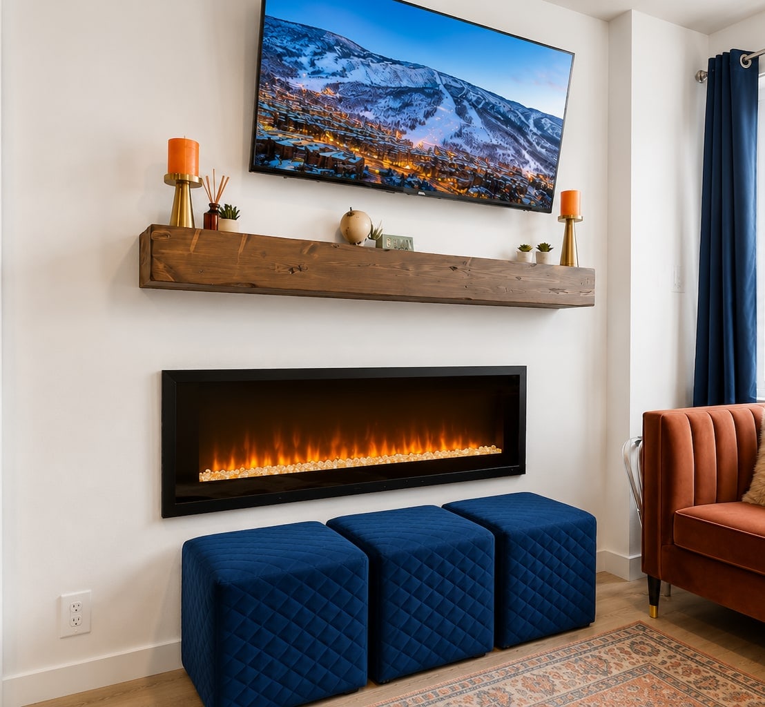 The Park City Studio, living room