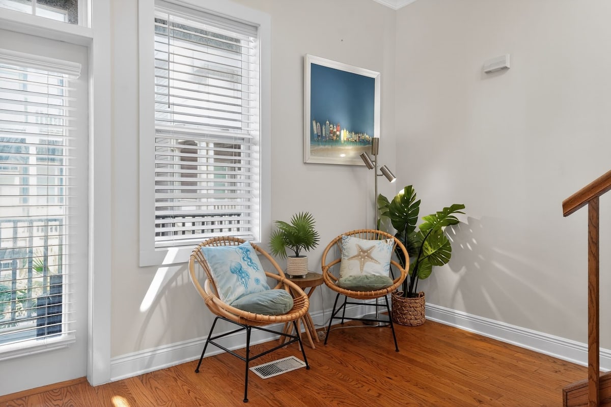 Salty Beach Getaway, living room