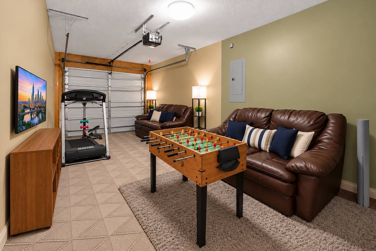 Charlotte Family Retreat, game room